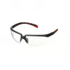 3M S2001SGAF-RED Sicherheitsbrille Schutzbrille Kunststoff Grau, Rot