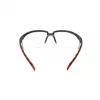 3M S2001SGAF-RED Sicherheitsbrille Schutzbrille Kunststoff Grau, Rot