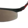 3M S2002SGAF-RED Sicherheitsbrille Schutzbrille Kunststoff Grau, Rot