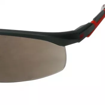 3M S2002SGAF-RED Sicherheitsbrille Schutzbrille Kunststoff Grau, Rot