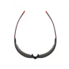 3M S2002SGAF-RED Sicherheitsbrille Schutzbrille Kunststoff Grau, Rot