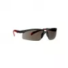 3M S2002SGAF-RED Sicherheitsbrille Schutzbrille Kunststoff Grau, Rot
