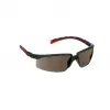 3M S2002SGAF-RED Sicherheitsbrille Schutzbrille Kunststoff Grau, Rot