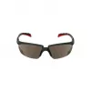 3M S2002SGAF-RED Sicherheitsbrille Schutzbrille Kunststoff Grau, Rot