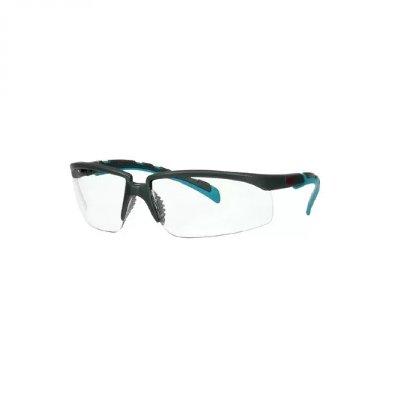 3M S2001SGAF-BGR Sicherheitsbrille Schutzbrille Kunststoff Blau, Grau