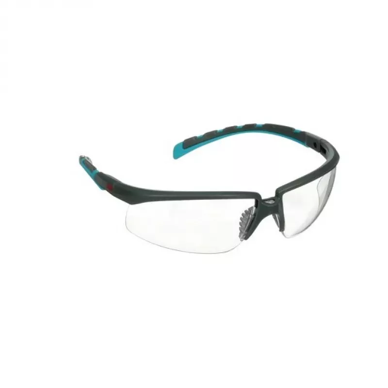 3M S2001SGAF-BGR Sicherheitsbrille Schutzbrille Kunststoff Blau, Grau