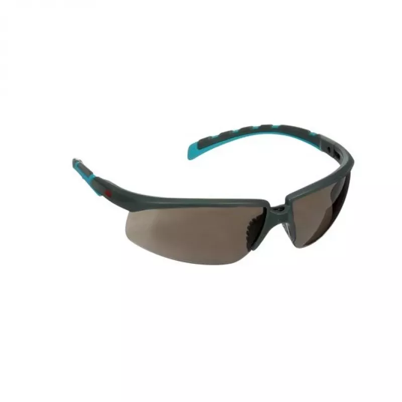 3M S2002SGAF-BGR Sicherheitsbrille Schutzbrille Kunststoff Blau, Grau