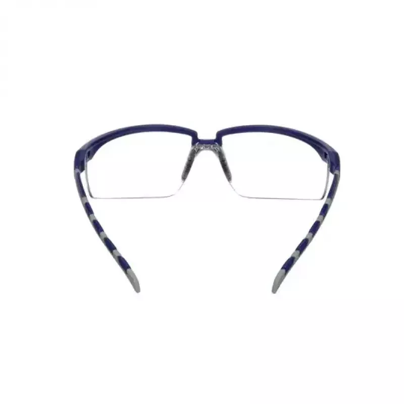 3M S2001ASP-BLU Sicherheitsbrille Schutzbrille Kunststoff Blau, Grau