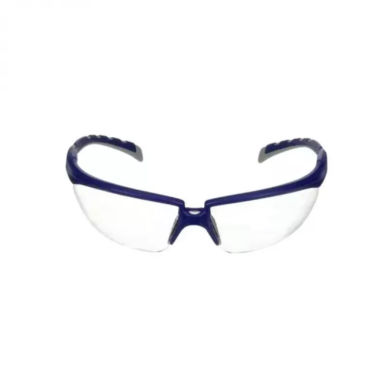 3M S2001ASP-BLU Sicherheitsbrille Schutzbrille Kunststoff Blau, Grau