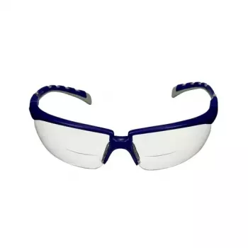 3M S2015AF-BLU Sicherheitsbrille Schutzbrille Kunststoff Blau, Grau