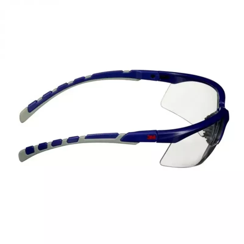3M S2015AF-BLU Sicherheitsbrille Schutzbrille Kunststoff Blau, Grau
