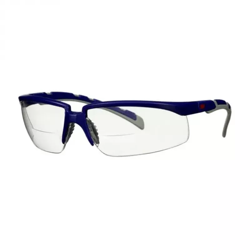 3M S2015AF-BLU Sicherheitsbrille Schutzbrille Kunststoff Blau, Grau