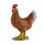 Schleich FARM WORLD Henne, 3 Jahre, Bauernhof, Bauernhoftiere / Bauernhofspielzeug, Mehrfarbig, Kunststoff