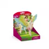 schleich Fee Surah mit Glitzer-Pegasus, Mini-Puppe, Weiblich, 5 Jahr(e), 180 mm, Mehrfarbig