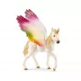 schleich BAYALA Geflügeltes Regenbogen-Einhornfohlen, 5 Jahre, Einhorn / Pegasus, Einhörner & Feen, Mehrfarbig, Kunststoff, 1 Stück