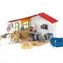 schleich Tierarztpraxis mit Tieren, Bauernhof, Bauernhoftiere / Bauernhofspielzeug, 3 Jahr(e), Mehrfarbig