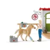 schleich Tierarztpraxis mit Tieren, Bauernhof, Bauernhoftiere / Bauernhofspielzeug, 3 Jahr(e), Mehrfarbig