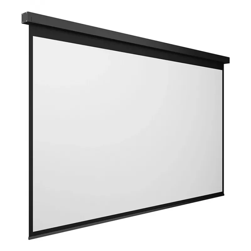 Multibrackets M 16:9 Motorisierte Projektionsleinwand 300x168, 135 Zoll Schwarz Edition