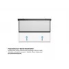 Multibrackets M 16:9 Motorisierte Projektionsleinwand 300x168, 135 Zoll Schwarz Edition