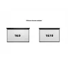 Multibrackets M 16:9 Motorisierte Projektionsleinwand 300x168, 135 Zoll Schwarz Edition