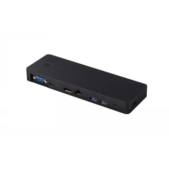 Fujitsu S26391-F1667-L100 Laptop-Dockingstation/Port-Replikator Kabelgebunden USB 3.2 Gen 1 (3.1 Gen 1) Typ-C Schwarz