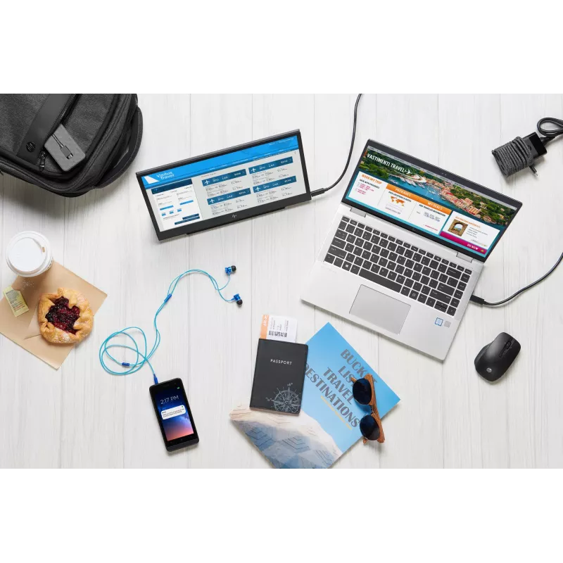 HP 65W USB-C schlank Travel-Netzteil, Laptop, Universal, 90 V, 47 - 63 Hz, 65 W, 20 V