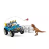 schleich Dinosaurs Geländewagen mit Dino-Außenposten