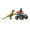 Spielset Schleich Dinosaurs Quad Flucht vor dem Velociraptor
