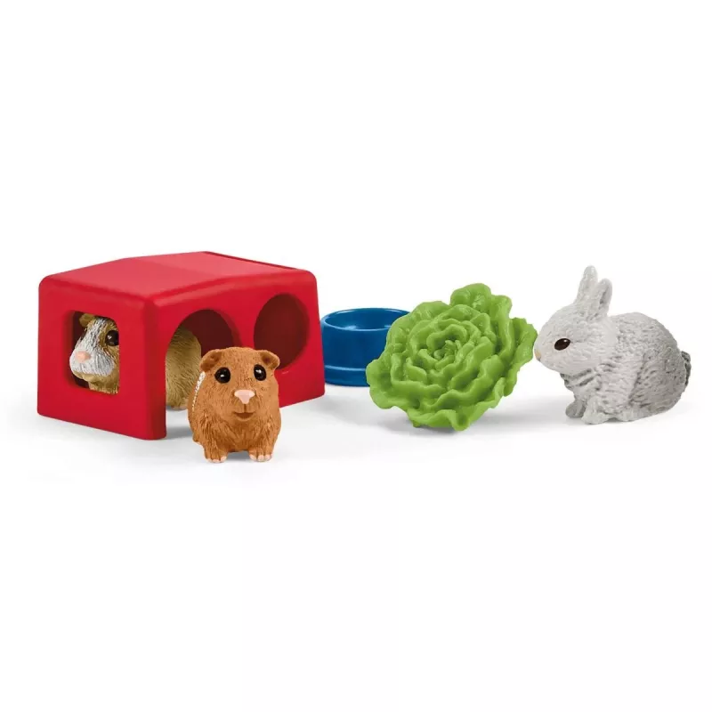 Kaninchen- und Meerschweinchenstall Schleich FARM WORLD 42500