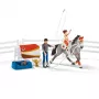 Toy set Schleich HORSE CLUB Mias Voltigier-Reitset