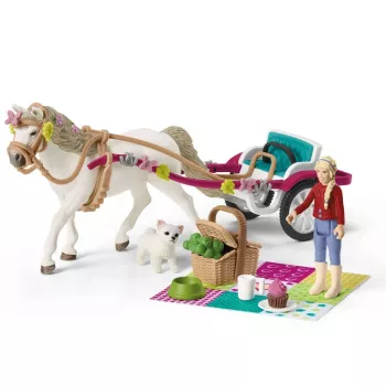 Bauernhof Schleich HORSE CLUB Kleine Kutsche für die große Pferdeshow