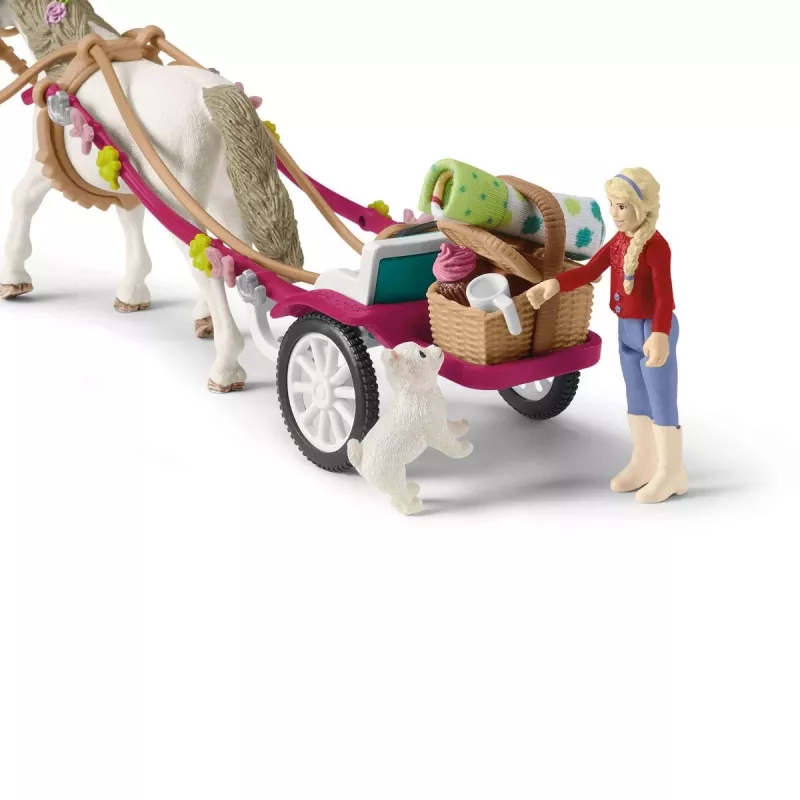 Bauernhof Schleich HORSE CLUB Kleine Kutsche für die große Pferdeshow