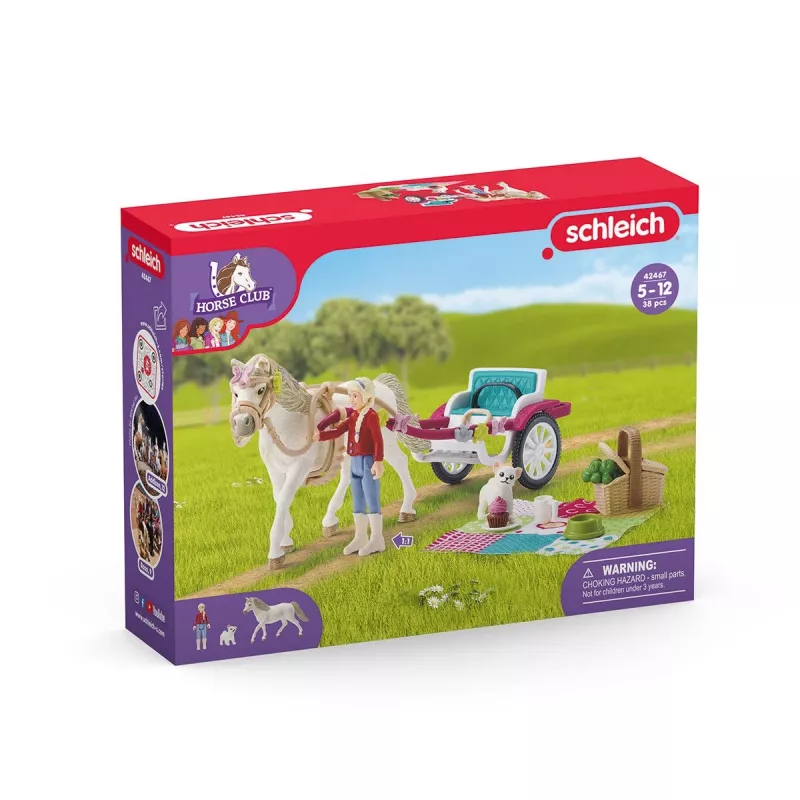 Bauernhof Schleich HORSE CLUB Kleine Kutsche für die große Pferdeshow