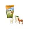 schleich WILD LIFE Alpaka-Set, 3 Jahr(e), Wild Life, Braun, Grün, Weiß, 3 Stk.