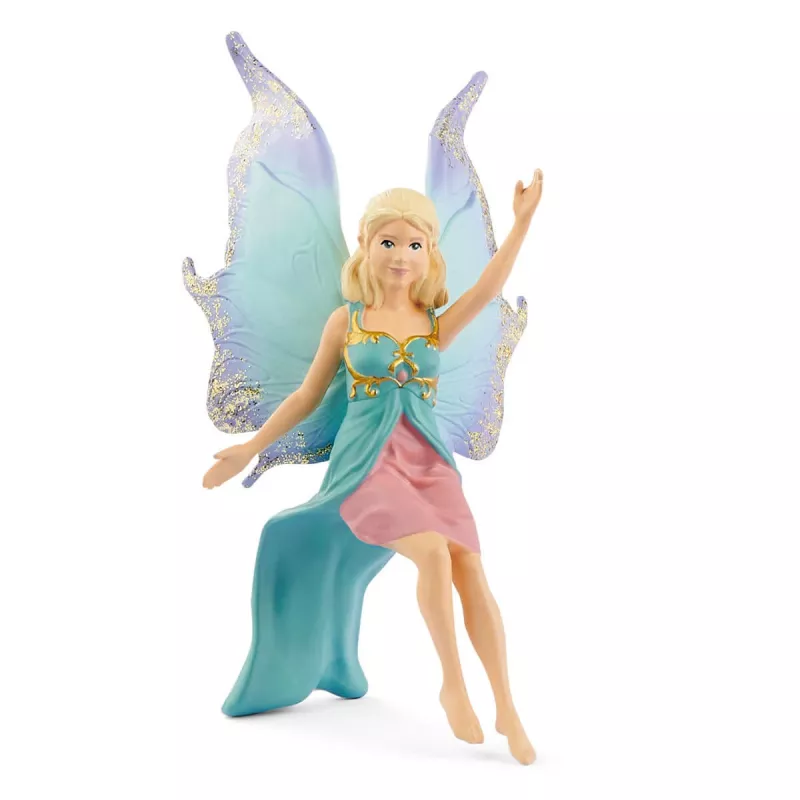 Figure Schleich BAYALA Fee im Flug auf geflügeltem Löwen