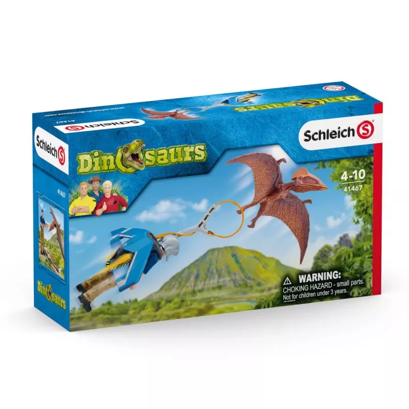 Schleich Dinosaurier Jetpack Chase Spielset