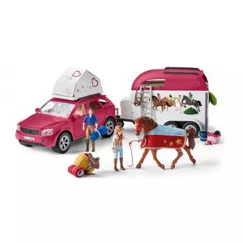 Action/Abenteuer Schleich HORSE CLUB Pferdeabenteuer mit Auto und Anhänger