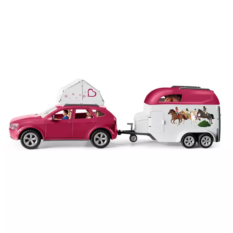Action/Abenteuer Schleich HORSE CLUB Pferdeabenteuer mit Auto und Anhänger