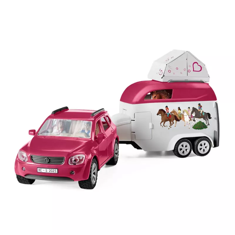 Action/Abenteuer Schleich HORSE CLUB Pferdeabenteuer mit Auto und Anhänger
