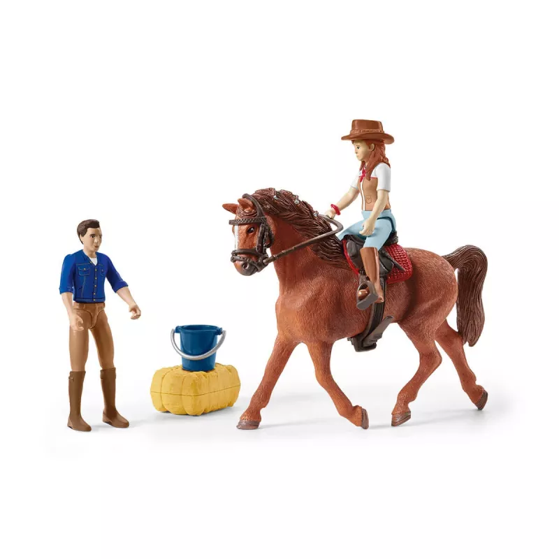 Action/Abenteuer Schleich HORSE CLUB Pferdeabenteuer mit Auto und Anhänger