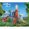 Animal Schleich Dinosaurs Volcano Expedition Base Camp Multicolour 42564