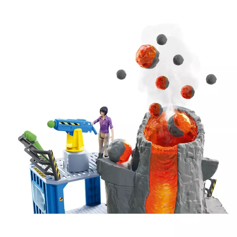 Animal Schleich Dinosaurs Volcano Expedition Base Camp Multicolour 42564