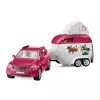 schleich HORSE CLUB Pferdeabenteuer mit Auto und Anhänger, Action/Abenteuer, Camping, Pferde, 5 Jahr(e), Mehrfarbig, Kunststoff