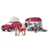 schleich HORSE CLUB Pferdeabenteuer mit Auto und Anhänger, Action/Abenteuer, Camping, Pferde, 5 Jahr(e), Mehrfarbig, Kunststoff