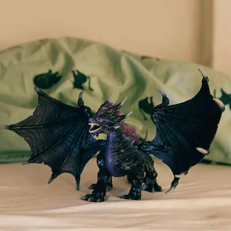Toy Schleich ELDRADOR CREATURES Schattendrache Schwarz Lila 70152