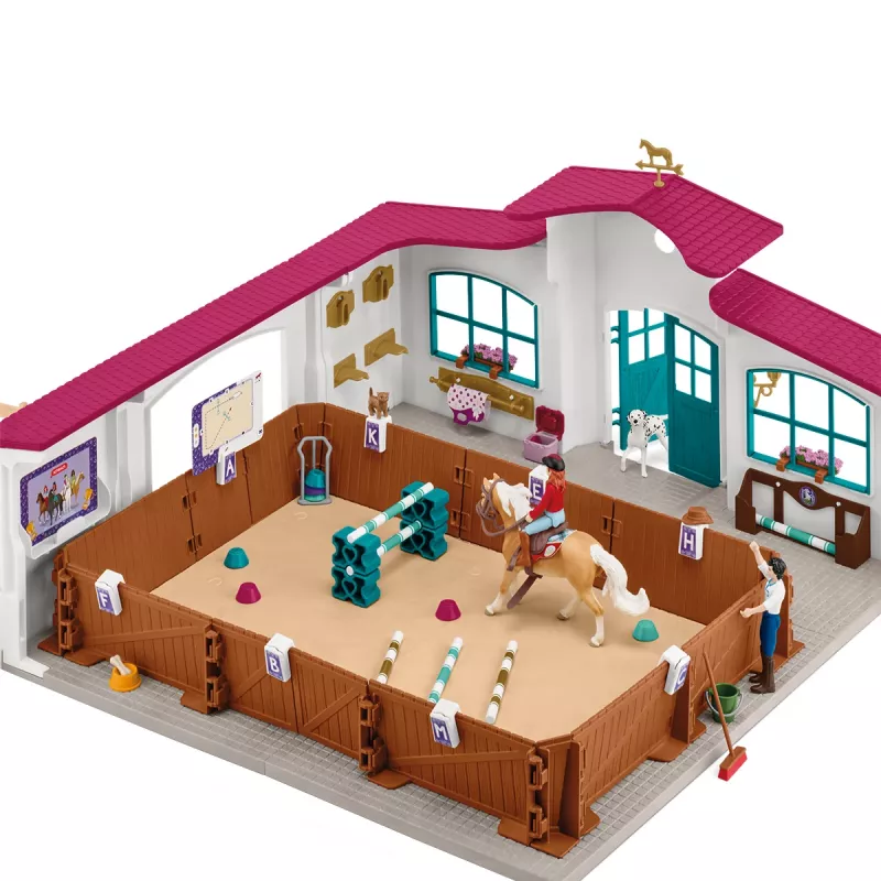 schleich Reithalle Peppertree, Action/Abenteuer, Reitturnier, Pferde, 5 Jahr(e), Mehrfarbig, Kunststoff