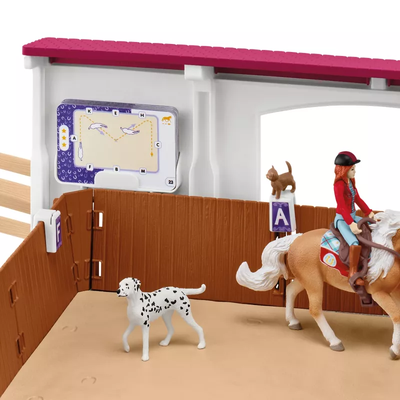 schleich Reithalle Peppertree, Action/Abenteuer, Reitturnier, Pferde, 5 Jahr(e), Mehrfarbig, Kunststoff