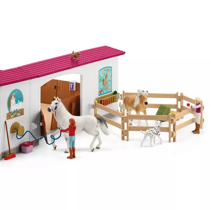 schleich Reithalle Peppertree, Action/Abenteuer, Reitturnier, Pferde, 5 Jahr(e), Mehrfarbig, Kunststoff