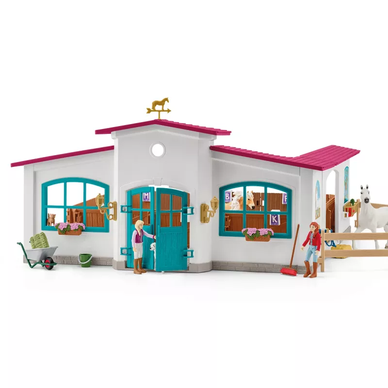 schleich Reithalle Peppertree, Action/Abenteuer, Reitturnier, Pferde, 5 Jahr(e), Mehrfarbig, Kunststoff