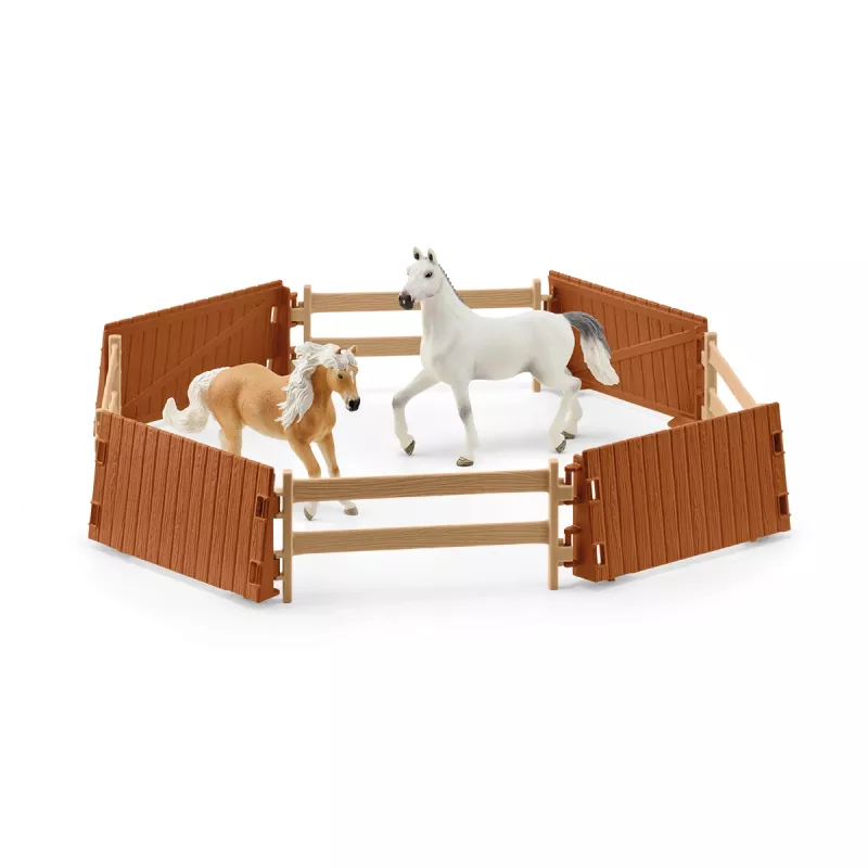 schleich Reithalle Peppertree, Action/Abenteuer, Reitturnier, Pferde, 5 Jahr(e), Mehrfarbig, Kunststoff